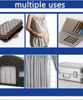 Examples of EMF Shielding Fabric 7 Meter Roll For Home Office And DIY Projects Blocks 99 Percent Of WiFi Bluetooth And Cellular RF Signals EMI Protection Conductive Nonwoven NiCu Fabric For Anti Radiation And Signal Blocking uses in various applications.