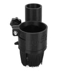 Heavy Duty Cnc Dust Shoe With Ironclad Magnet Base Fits 52Mm Spindle And 300W 500W Router, dust collection brush with clamp.