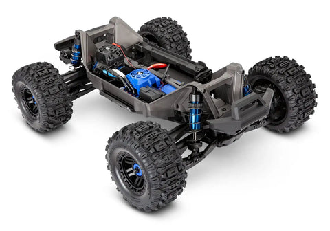 Widemaxx Red Ready To Rip RC Monster Truck With Clipless Body Mount System Delivers 55 Plus MPH Straight From The Box On A 4S LiPo