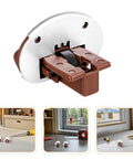 4 Piece Drawer Repair Kit With Roller For Cabinets And Kitchen Drawers, Easy Install, Sturdy Plastic Metal Material Close-up View