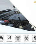 Toyota Tacoma Front Hood Lift Supports Kit 2005 2015 Direct Bolt On Fit Replacement Shock Struts in use on engine
