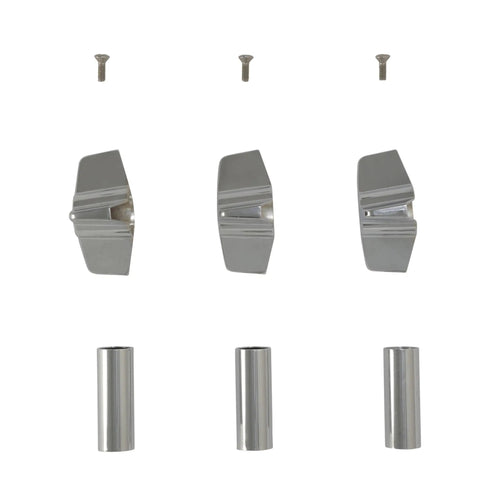 Three Handle Reno Ready Remodel Kit For American Standard Colony Faucets Chrome Finish Bath Tub And Shower Valve Replacement parts