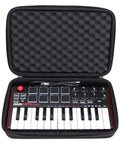 Open Durable EVA Hard Case For Akai MPK Mini MK3 And MPK Mini Play MK3 25 Key USB MIDI Keyboard Controller With Dense Foam Padding