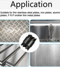 Spot weld cutter set, 14-pack, double-sided, 3/8 in HSS bits for removing spot welds from sheet metal