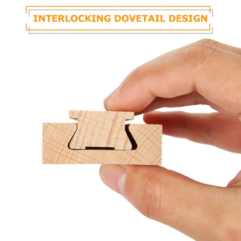 16 Inch Wood Drawer Slides That Glide Like A Dream Classic Center Bottom Mount Replacement Rails showing interlocking dovetail design.