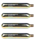 Rearming CO2 Cylinder Kit for Auto and Manual Inflatable Life Jackets and Vests 33 Gram Cartridges One Half Inch Thread Four Pack PFD Accessories Replacement