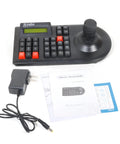 Analog 3D PTZ Keyboard Controller For CCTV Dome Cameras Pan Tilt Zoom With RS485 Pelco D And P Support Compatible With AHD Setup