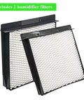 Essick Air Humidifier Wick Filter Replacement Twin Pack Fits 8.5 Inch By 9 Inch By 1.5 Inch Humidifiers for Essick Air Models