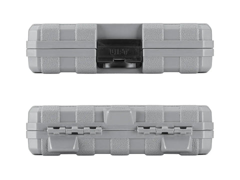 Go-To One Quarter Inch Drive Socket Set With Hex Torx Phillips Slotted And Square Bits In Case 44-Piece All-In-One Handy Kit case