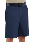 Men's Cell Phone Pocket Utility Shorts In Straight Up Navy Built Tough With Breathable Stain Resistant Fabric for comfort and practicality.
