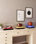 Lit Display Case With RGBW LED Lights USB Powered Switch Panel And App Control For 1:18 Scale Car Models And 1:24 Die Cast Collectibles