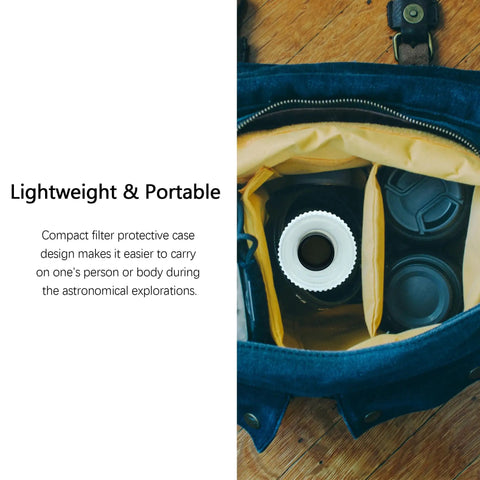 One And A Quarter Inch Variable Grey Polarizing Telescope Filter for Astronomy and Eyepieces in protective pouch
