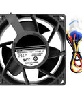 Upgraded WR60X26866 Refrigerator Evaporator Fan Motor Replacement with wiring harness, OEM quality