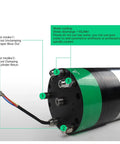 Kickass 7.5KW ATC Water Cooled Spindle With BT30 Automatic Tool Change featuring connection points for water and air intake.