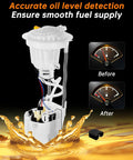 Electric Fuel Pump Module Assembly For Dodge Ram 1500 2500 3500 5.7L V8 And 4.7L V8 3.7L V6 Beefed Up OE Replacement E7165M