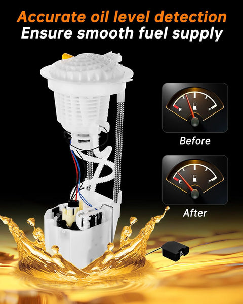 Electric Fuel Pump Module Assembly For Dodge Ram 1500 2500 3500 5.7L V8 And 4.7L V8 3.7L V6 Beefed Up OE Replacement E7165M