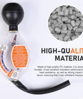 Universal Dial Antifreeze Tester For Cars And Trucks Measures Glycol Fluid Concentration with black bulb and clear housing.