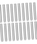 Stainless Steel Dowel Pins Set Of 100 Pro Grade Precision Positioning For Machinery Electronics And Automotive Projects Smooth Surface