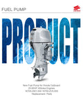 Direct Fit Honda Outboard Fuel Pump Replacement For 25HP To 90HP 4 Stroke Engines That Keeps Boats Running Compatible With 16700 ZW1 004 And 16700 ZV5 003 Replacement Parts Ideal For Boats And Small Crafts.