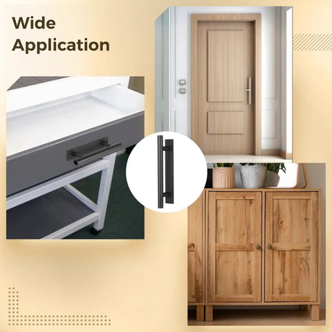 30 Pack Peel And Stick Cabinet Handles For Kitchen, Closet And More 6 Inch Self Adhesive Drawer Pulls Plastic No Drill Install Includes 60 Stickers For A Quick Budget Friendly Home Makeover And Cohesive Look. Wide application on cabinets, door, and dresser