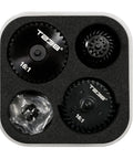 Airsoft Spiral Gear Set For AEG V2 V3 Gearbox Upgrade 16 To 1 CNC 40Cr Steel Construction Quiet Spiral Bevel And Pinion Gears