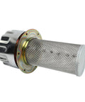 Oil Tank Filter Breather Cap For Hydraulic Systems With Fine Mesh Screen And Ten To Forty Micron Filtration Detachable Mesh