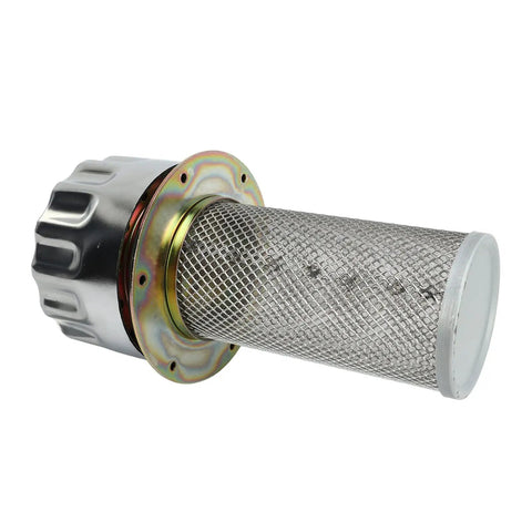 Oil Tank Filter Breather Cap For Hydraulic Systems With Fine Mesh Screen And Ten To Forty Micron Filtration Detachable Mesh