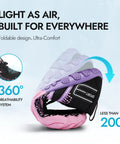 Hiking Barefoot Water Shoes For Men And Women Quick Dry Beach Swim Shoes with foldable design and breathable material.