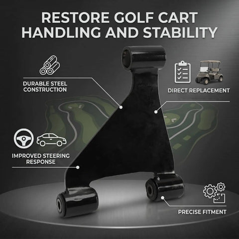 Front A Arm Assembly For EZGO RXV Golf Carts 2008 And Up Steel Replacement Suspension Arm For Gas And Electric Models OEM 608089