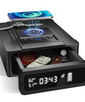 Biometric Gun Safe With 3 Quick Access Modes, 1 Second Fingerprint Scan, open drawer with valuables, USB C Power.