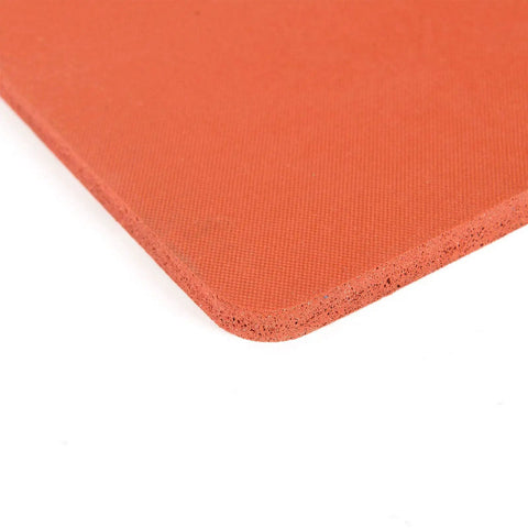 Close-up of 12x15 Inch Heavy Duty Silicone Heat Press Pad Replacement showing textured surface and 0.315 inch thickness