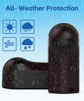 Must Have Infrared Photocell Sensor For Gate Openers And Garage Doors Indoor Outdoor Motion Detector Photo Eye IR Beam showing all-weather protection.