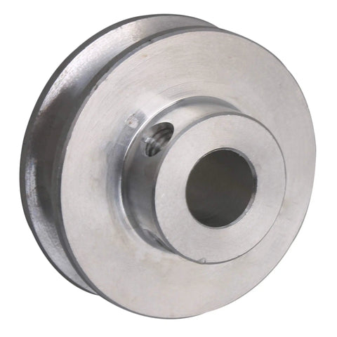 V Shape Aluminum Alloy Pulley Wheel For Motor Shaft 3.1x1.5x0.8cm Fixed Single Bore 31mm Diameter 8mm Hole 15mm Thick