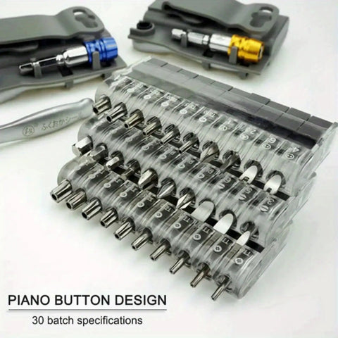 Clutch Right Angle Screwdriver With 36 Tooth Mini Ratchet Wrench For Super Tight Spots Low Profile Offset Driver And Magnetic Ratchet Tool, 30 bits set.