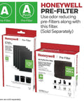 Two Pack HEPA Air Purifier Replacement Filter R For Your Home Use Works With HPA 100 200 300 And 5000 Series displayed in package.
