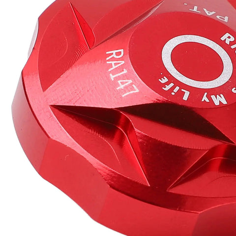 Front Fork Cover For Mountain And Road Bikes, Suspension Cap And Air Chamber Shield, Red Aluminum Alloy Protection, Close-up