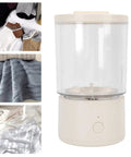 Portable Mini Washing Machine 1.6L Rechargeable Cordless Foldable Design, perfect for quick hand washes and compact storage.