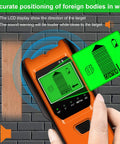 Smart 5 In 1 Stud Finder And Wall Scanner with Battery detecting center of stud on wall with LCD display and icons