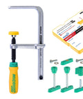 Matchfit Dovetail Clamp Pro Kit And Relief Bit Bundle with precision woodworking tools and accessories for smooth clean cuts.