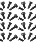 Doorbell Replacement Screw Set 80 Pcs Black Alloy Heavy Duty Screws for Smart Doorbells, Built Tough, High Tensile Durability, Long Lasting Repair Kit for Quick, Reliable Install and Solid Fit.