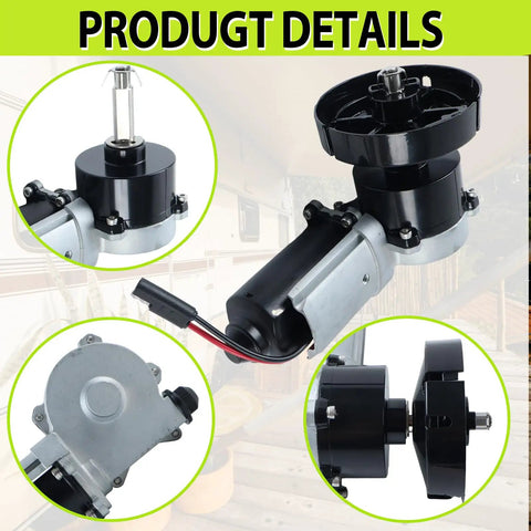 RV Awning Motor Drive Repair Kit For Dometic 9200 Series Power Awnings DIY Ready Replacement Motor With End Cap And Rivets