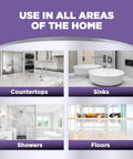 Image of Granite And Stone Sealer Spray Protects Kitchen Countertops Sinks Showers Vanities And Floors From Stains.