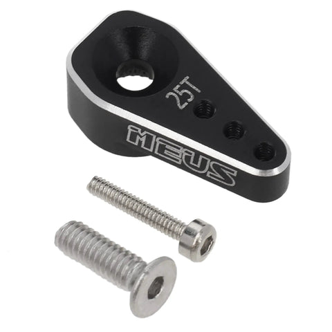 Beefy Aluminum 25T Servo Arm Horn For SCX24 1 24 RC Crawler Upgrade Pack Of 2 High Torque Micro Servo 5mm Bore 20mm Length M02 Thread