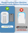 Replacement HEPA Carbon Filter For DSTx Mini Personal Portable Air Purifier compatibility guide image