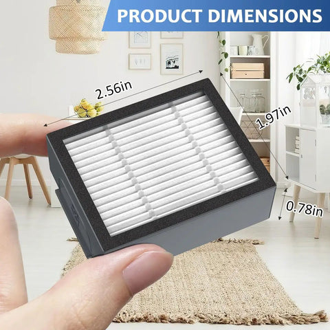 Replacement High Efficiency Filter 4639161 For Roomba E I And J Series Vacuum Cleaners 3 Pack Fits E5 E6 I3 I3 Plus I4 I4 Plus I6 I6 Plus I7 I7 Plus I8 And More Delivers 99 Percent Dust Pet Hair Capture And Cleaner Air