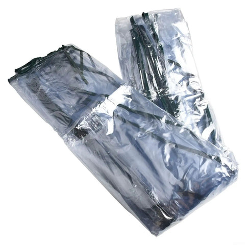 Clear PVC Greenhouse Cover For Raised Garden Bed Portable Heavy Duty Plant Protection Tent With Heat Retention Weatherproof Transparent Film For Vegetables And Flowers (Bracket Not Included)