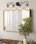 Amber Glass Cylinder Pendant Shades Set Of 3 For Vanity Lights And Chandeliers, 6 Inch By 4 Inch, Modern Upgrade