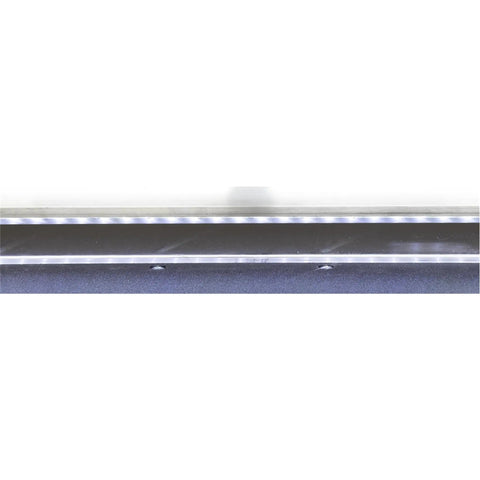 Heavy Duty 26 Inch Siding Shear For Vinyl Clapboard Cutters With Universal Mount Brackets Job Site Ready cutting edge view.