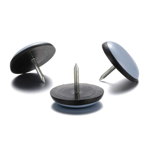Close-up of PTFE Furniture Glides Sliders For Chair Legs 1 Inch Size Cushioned Movers, showcasing sturdy construction for easy moves