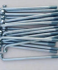 Twenty Piece Set Of 9G Electric Bicycle Spokes With Nipples Made From Premium Steel Thats Super Durable And Rust Resistant